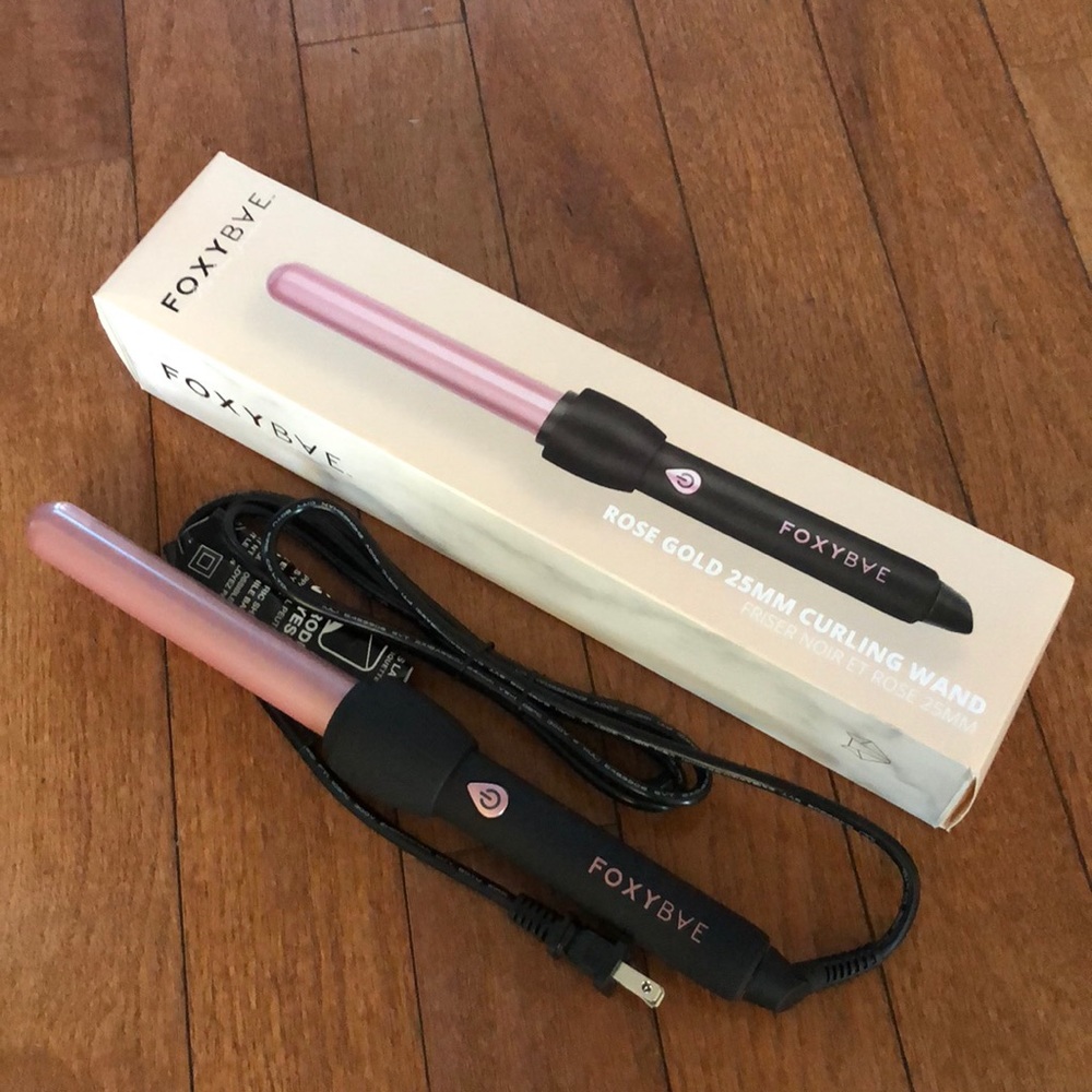FOXYBAE Rose Gold 25mm Curling Wand